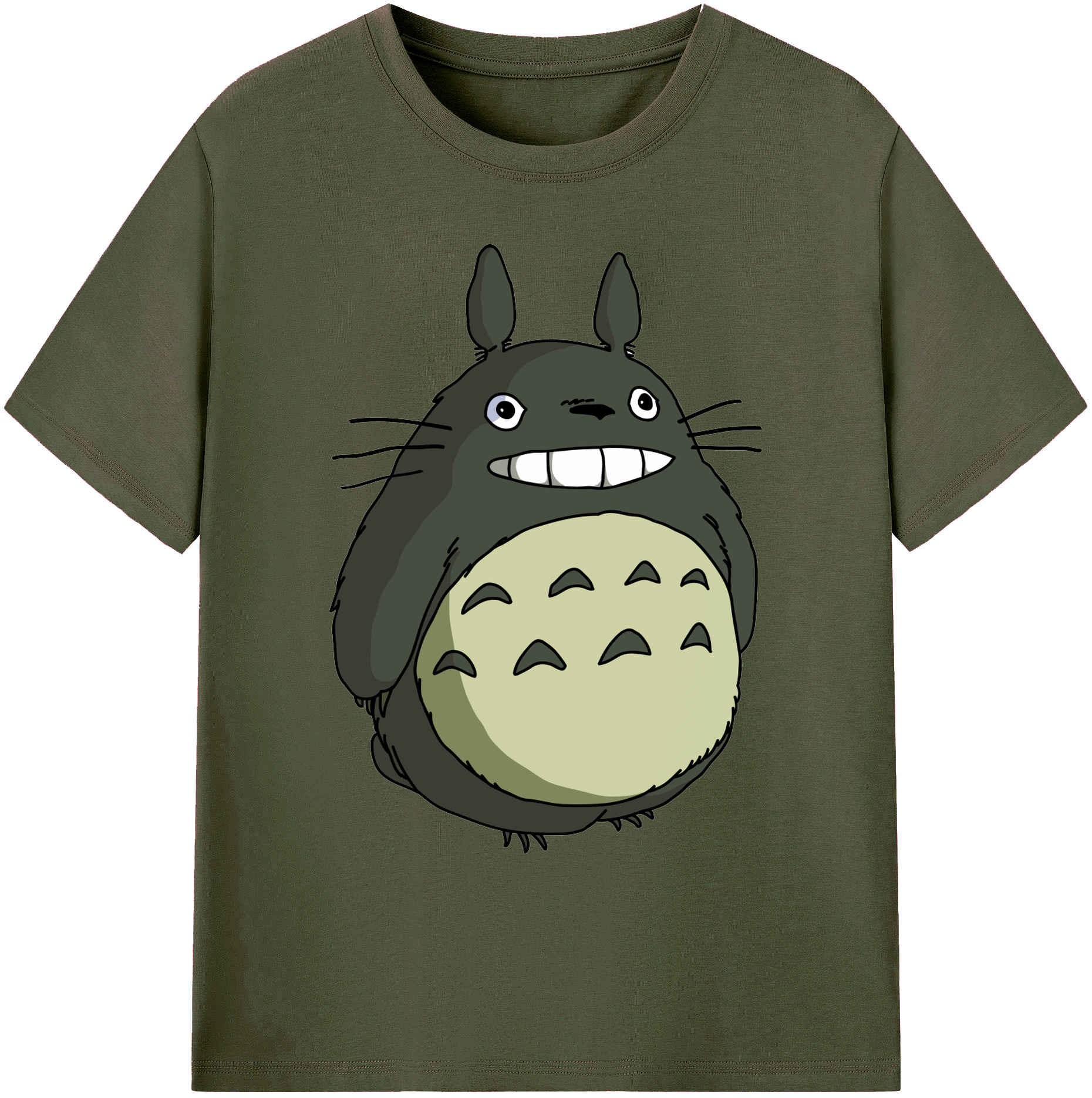 （画像用） となりのトトロ 草壁メイ 草壁サツキ My Neighbor Totoro Satsuki Kusakabe Mei Kusakabe 綿100％ メンズ半袖Tシャツ｜肌触りやわらか＆通気性